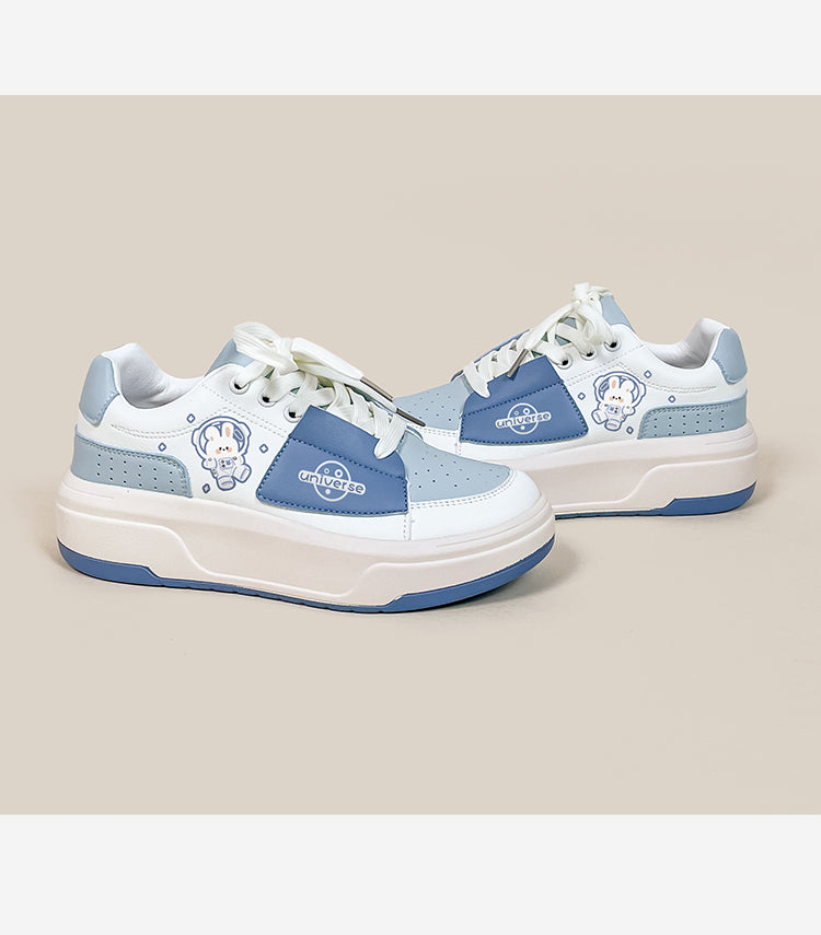 Women's Breathable Platform Sports Casual Shoes