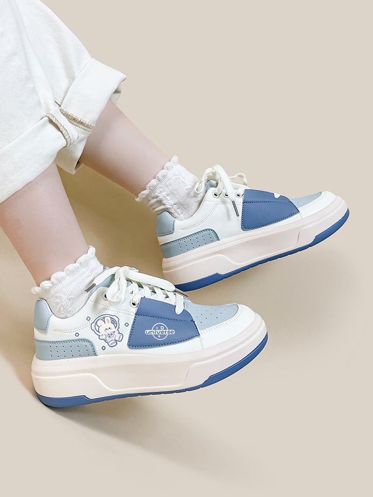 Women's Breathable Platform Sports Casual Shoes